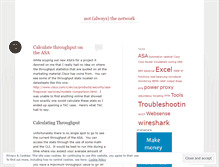 Tablet Screenshot of notalwaysthenetwork.com